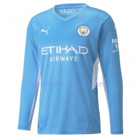 Maillot de Foot Manchester City Domicile 2021-22 Manches Longues